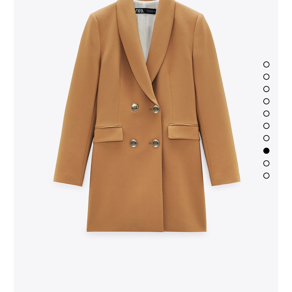 BLOGGERS FAV ZARA NWT LONG BLAZER - Picture 13 of 16